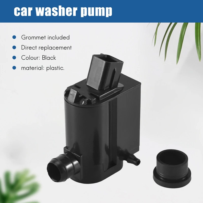 Twin Outlet Windscreen Washer Pump for HYUNDAI I20 I40 Tucson Elantra Santa Fe headlight washer pump