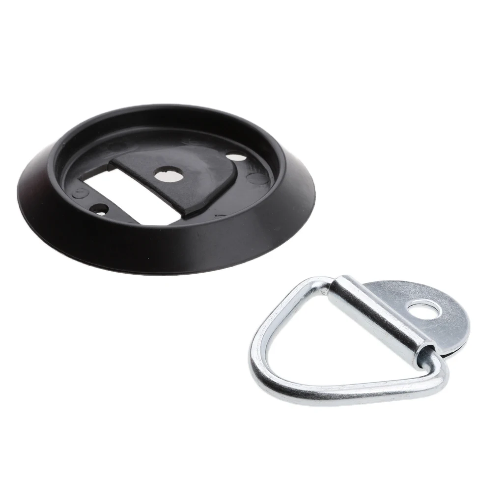 

D Ring Tie Rope Down Recessed Mount Trailer Towing Corrosion Resistant