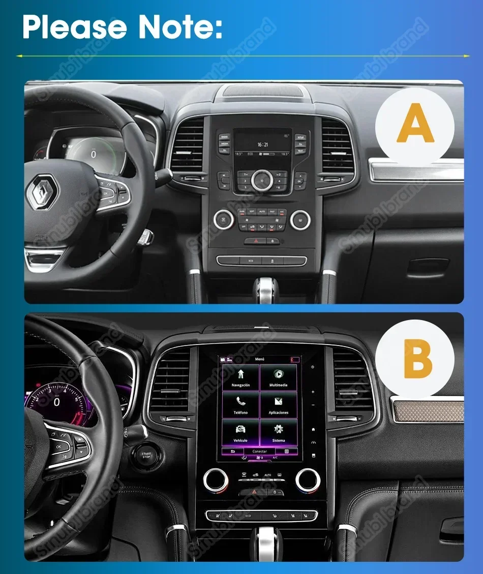 2 Din Android Auto Radio Für Renault Koleos Megane 4 Samsung SM6 Talisman 2017-2019 Multimedia Video Player Stereo kopf Einheit – Detail 1