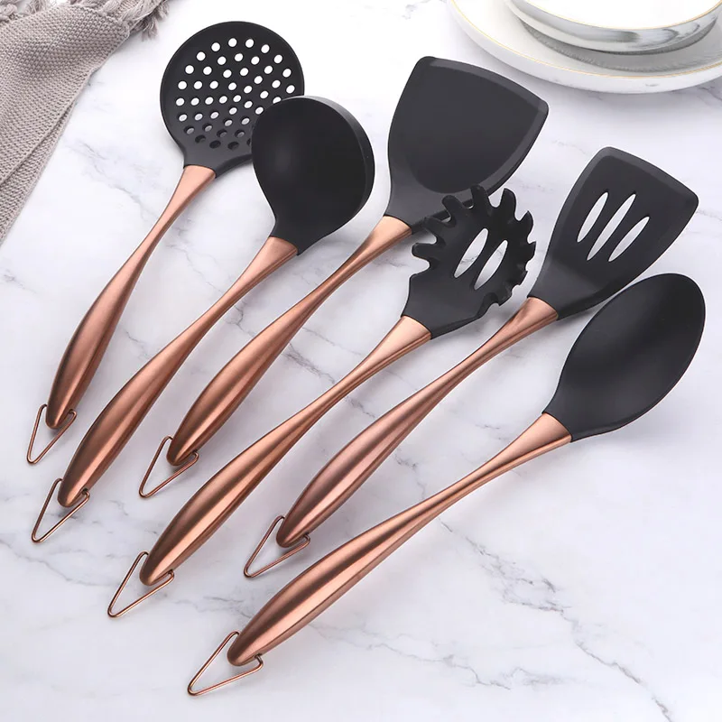 6pcs-Rose gold