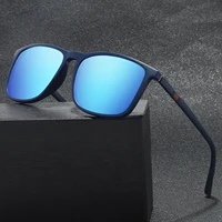 Lunettes de soleil polarisées carrées pour hommes et femmes, à la mode, pour la conduite, la pêche, marque de luxe de styliste, UV400 1