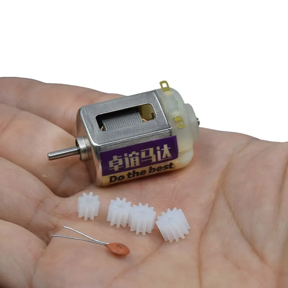 FARC-260, RC-260、24mmマイクロブラシDC電気モーター| FONEACCモーター 260-22130 カーボンブラシ電子スターター 24mm 丸型電子スターター DC 6V-12V 9900RPM-20500RPM