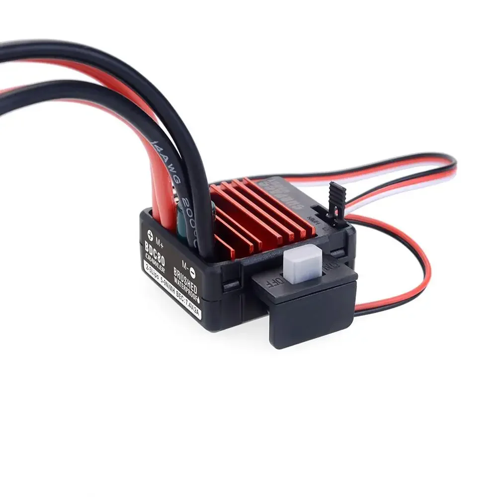 ESC 80A/60A für RC-Crawler-Auto Motorbürste - Getreibtrennsteuerung