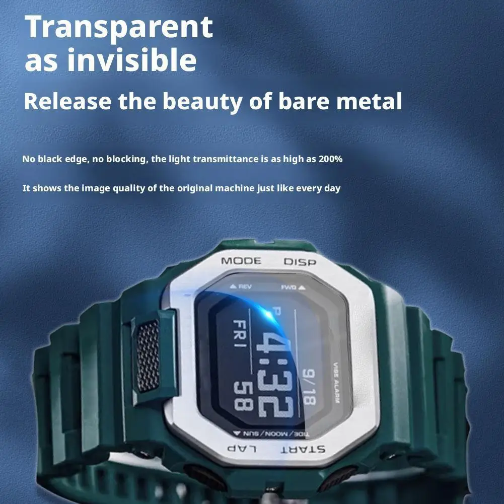 Ultra-Clear TPU Anti-Scratch Watch Protective Film with Full Screen Coverage