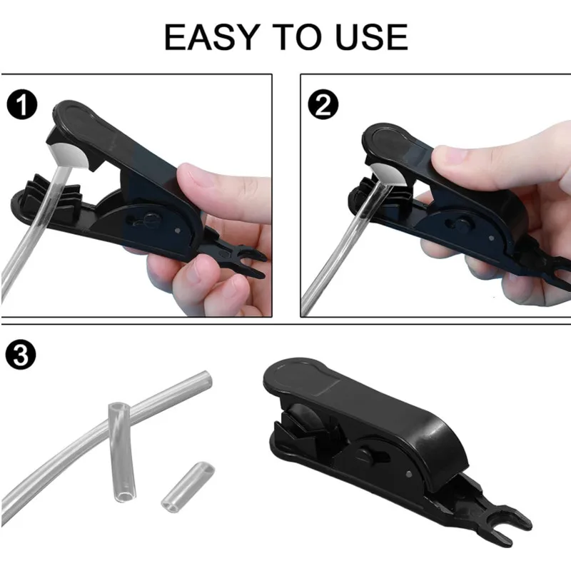 PTFE Tube Cutter PE Hose Pipe Cutter Plastic Tubing Cutting Tool for Nylon PU PVC Tube Cut Up To Purifier Water Pipe Tube Cutter