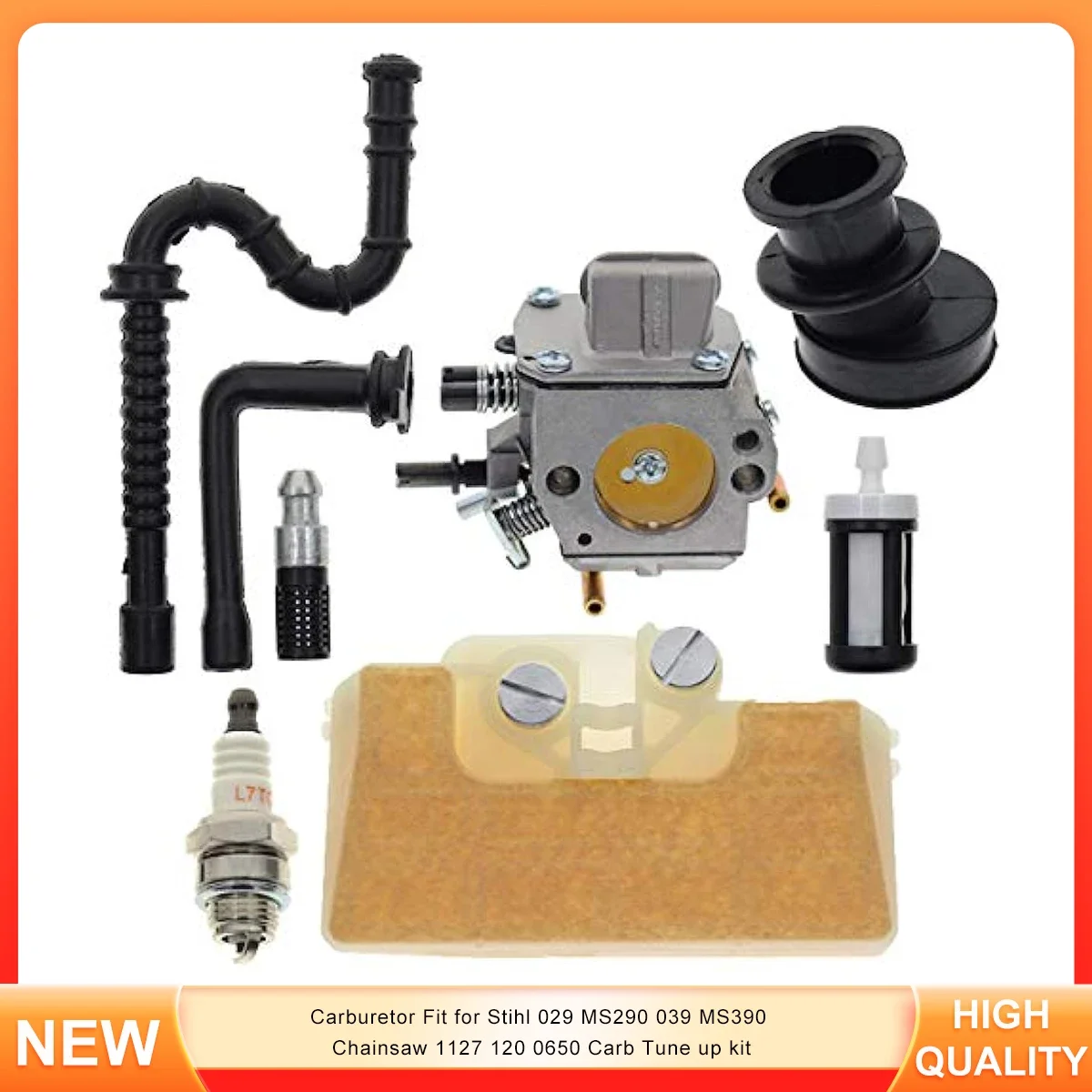 

Carburetor Fit for Stihl 029 MS290 039 MS390 Chainsaw 1127 120 0650 Carb Tune up kit