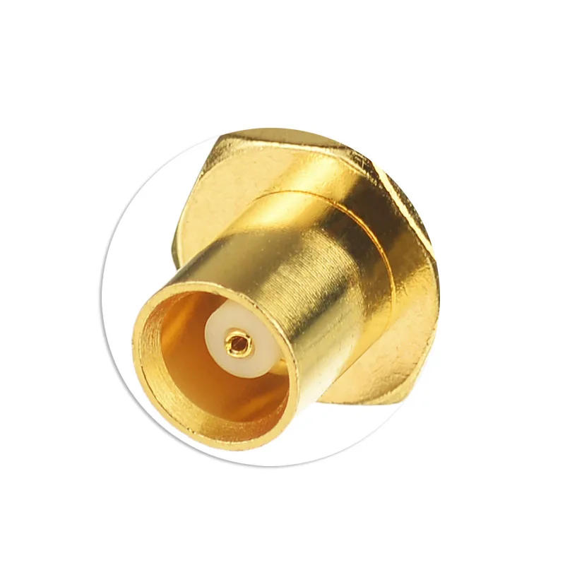 RF Coaxial Adapter MCX Female to Jack Straight Connector