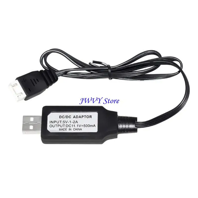 Câble de charge USB 11.1V pour batterie Lipo RC voiture hélicoptère