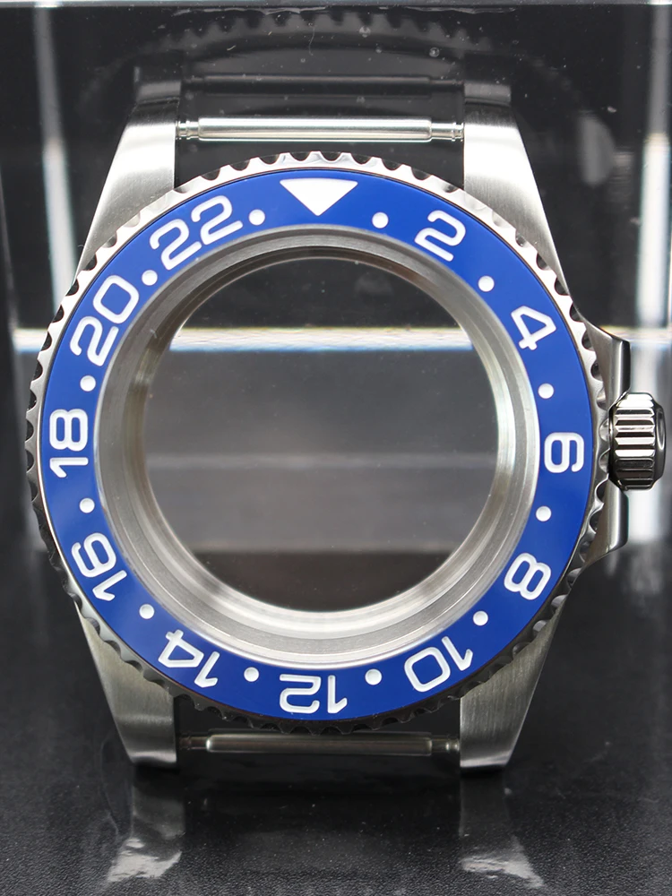 Premium 40mm Waterproof Watch Case with Ceramic Bezel Insert