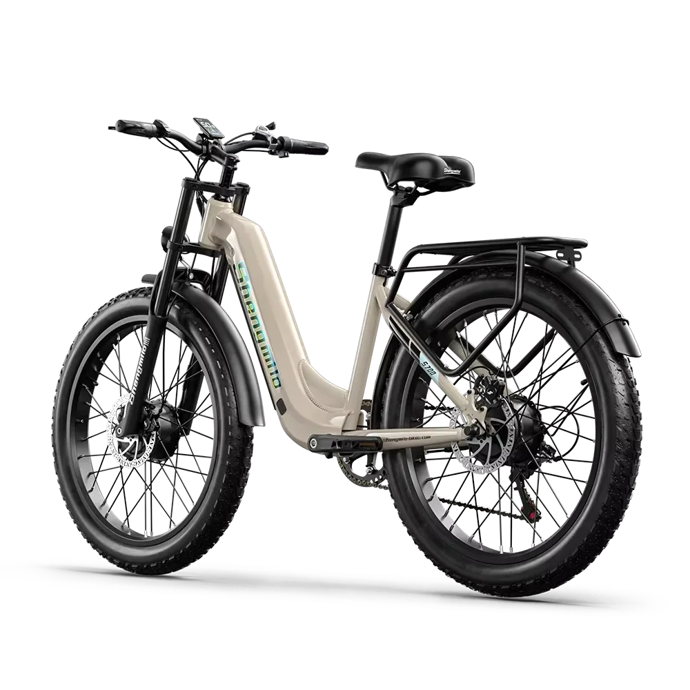 Shengmilo S700 Electric Bicycle 2000W Dual Motor 48V 17.5Ah 840WH Battery 26 Inch Fat Tire City Mountain Off-road camping Ebikes