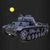 Henglong 3848 Infrared Combat Ammunition Tank 1/16 Full Simulation German Iii L-type Tank Model Remote Control Off-road Toy 6