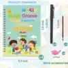 Grooved Handwriting Books for Kids Magic Practice Copybook Cursive Writing Combination Calligraphy for Kindergarten Preschool 5