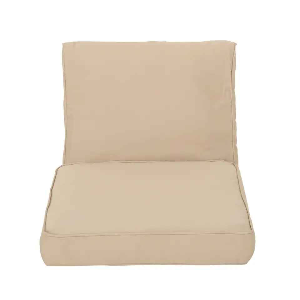 Tan Outdoor Club Chair Cushions Water Resistant