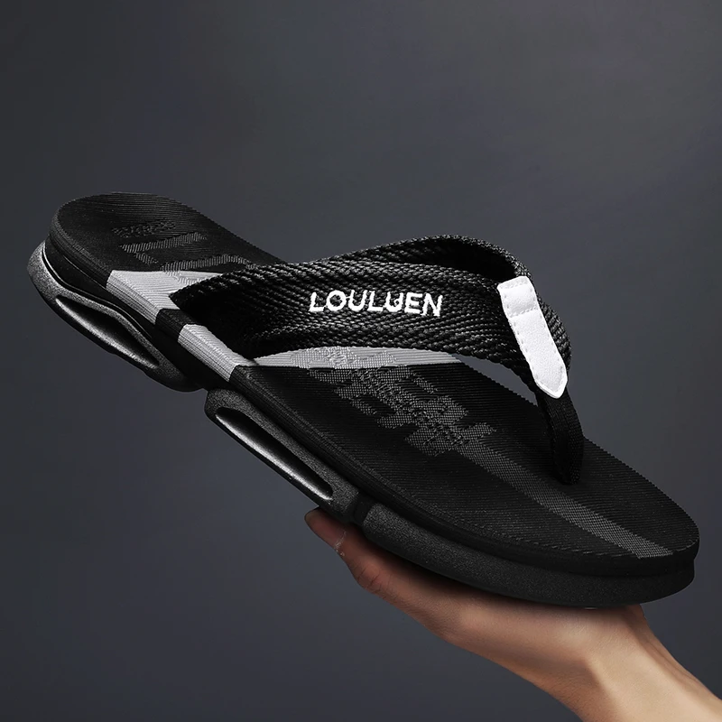 High Quality Brand Hot Sale Flip Flops Men Summer Beach Slippers Men Fashion Concise Slides Casual Men Slippers Beach Outdoor summer men sandals gladiator beach casual shoes men slippers sport water flip flops sandalia masculina zapatos de hombre