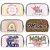 Rainbow Love Mom Print Wallet Mama Women Purses Maman Est La Meilleure Money Bag Card Phone Holder Cute Clutch Long Wallets Gift 1