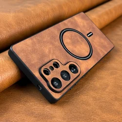 Luxurious Imitation Sheepskin Business Camera Protector - Galaxy S23+ (Dark Brown)
