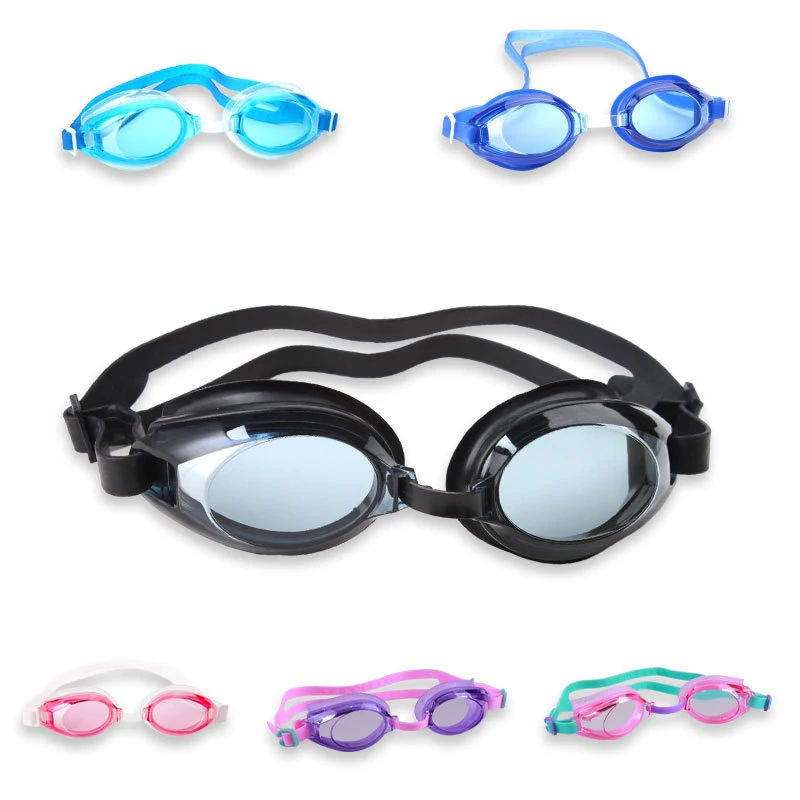 Swimming Goggles 1PC PVC Professional Swimming Goggles UV Protection Silicone Adjustable Soft Waterproof Comfortable