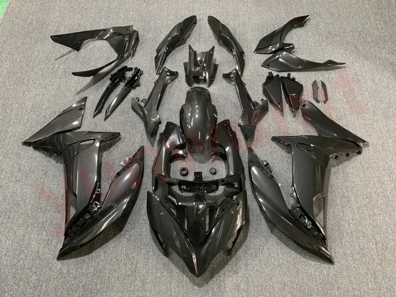 Motorcycle ABS Full Fairings kit NINJA650 17 18 19 NINJA 650 ER6F Bodywork Fairing kits set carbon fibre