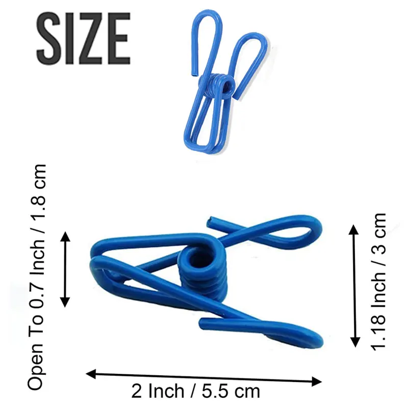 Bread Bag Clips Mini Sealer Kitchen Bag Clips Sealing Clips Storage Bag Clips Bag Clips Mini Bag Sealing Clip Portable Kitchen Storage Food Snack Seal Sealing Bag Clips Sealer Clamp Metal Tool Kitchen Accessories
