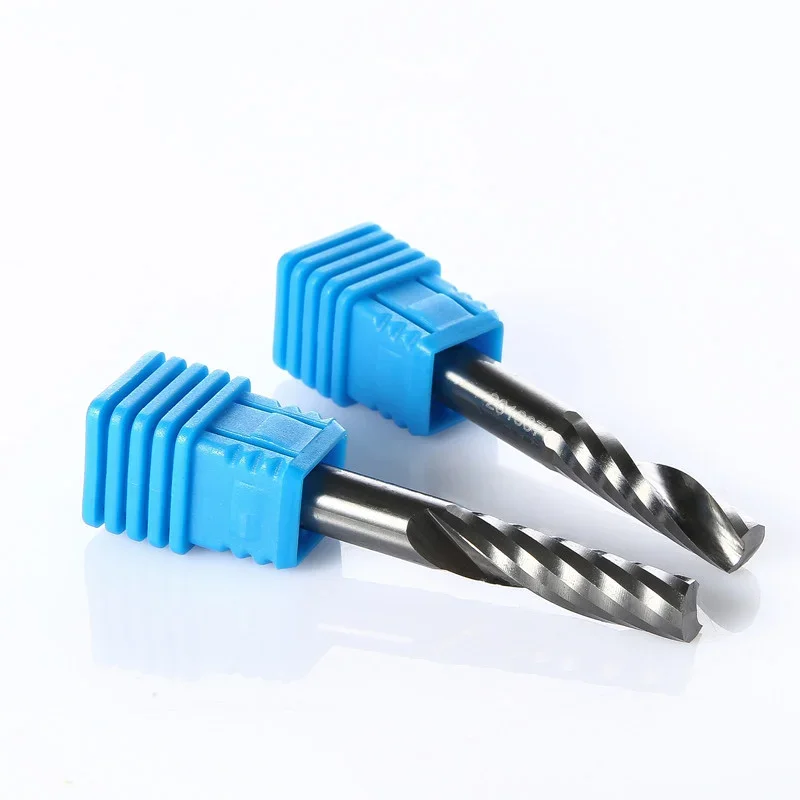 1pc 1 Flute End Mill,CNC machine milling Cutter,Solid carbide woodworking tool,PVC,MDF,Acrylic,wood