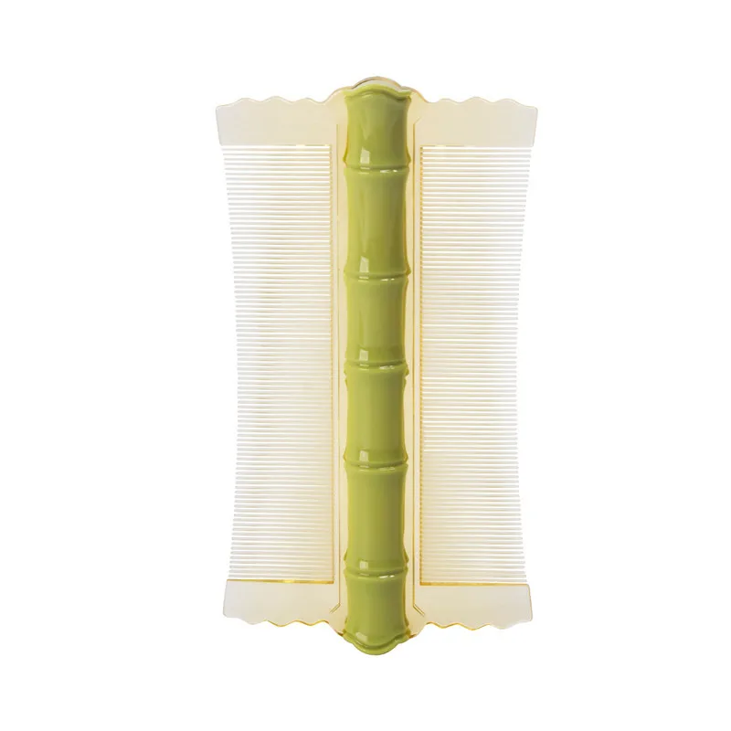 High Quality Double Sided Head Lice Comb Fine Tooth Flea Removal Hair Comb Dandruff Removal For Styling Tools 5
