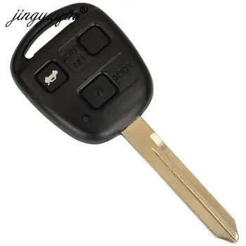 Keyforkess P/N: 89071-0D010 Ce0165 433MHz 4D67/ 4C Chip 2/3 pulsante telecomando portachiavi per Toyota Corolla Yaris Avensis 1998 - Jingyuqin P N 89071 0D010 Ce0165 433MHz 4D67 4C Chip 2 3 pulsante telecomando portachiavi
