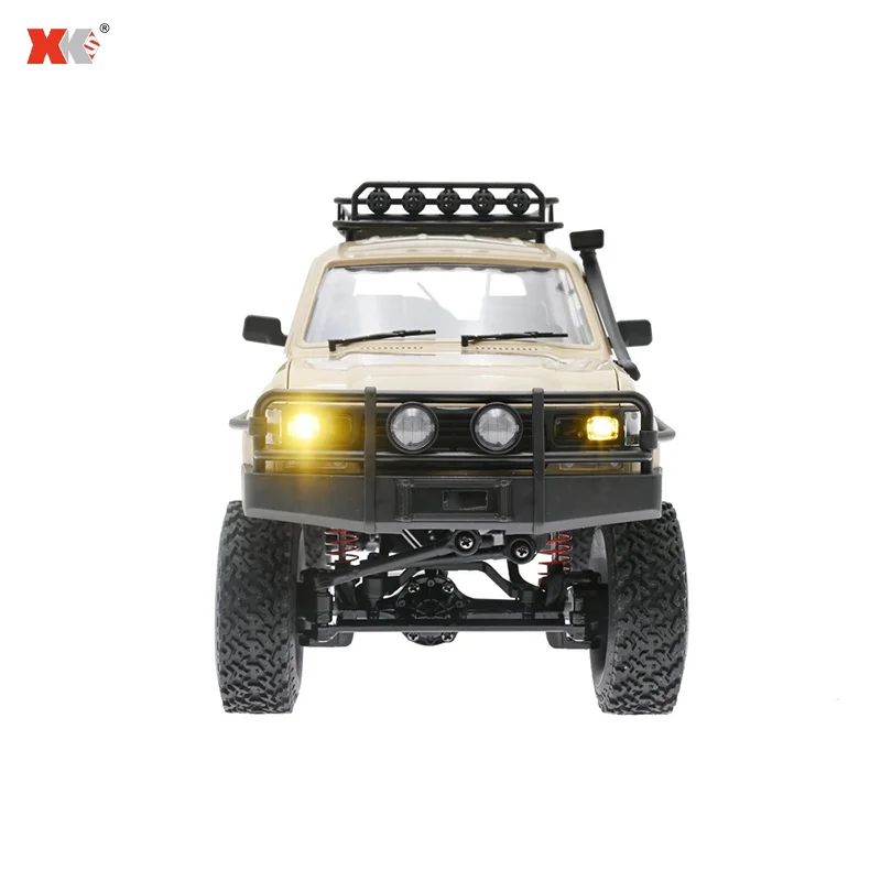 WPL C54 C54-1 1/16 RC Car 2.4G Remote Control 4X4 Off Road LC80 Model LED Light Climbing RC Truck Electric Toy Car Gift for Boy 6