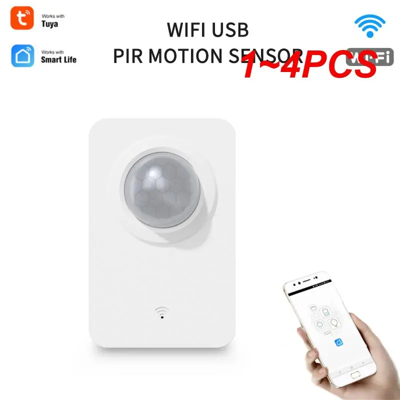

1~4PCS CoRui WiFi PIR Motion Sensor Smart Human Infrared Detector Security Burglar Alarm Sensor Tuya/Smart Life APP Push