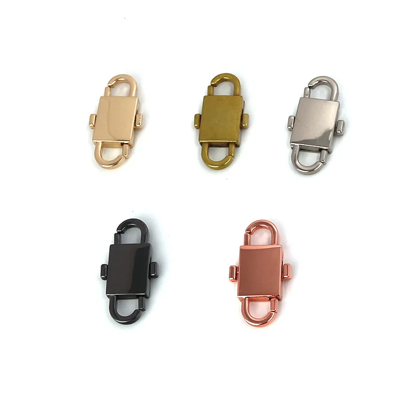 10Pcs Metal Swivel Lobster Clasp Trigger Buckle Carabiner Keychain Bag Strap Belt DIY Chain Adjustment Clasp Accessories