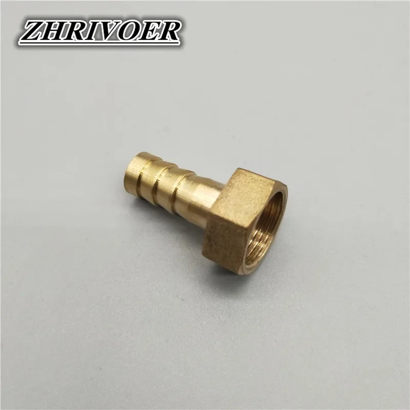 Pipe Fitting Water Pipe Fitting Hose Pipe Fitting Brass Hose Fitting 6/8/10/12/14/16/19mm Barb Tail 1/8" 1/4" 3/8" 1/2" 3/4" 1" BSP Female Thread Copper Connector Coupler Adapter