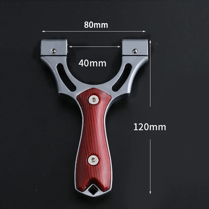 Tool Storage Wooden Slingshot Storage Bag PU Material Slingshot Rubber Brand Outdoor Hardware Pressing Tools