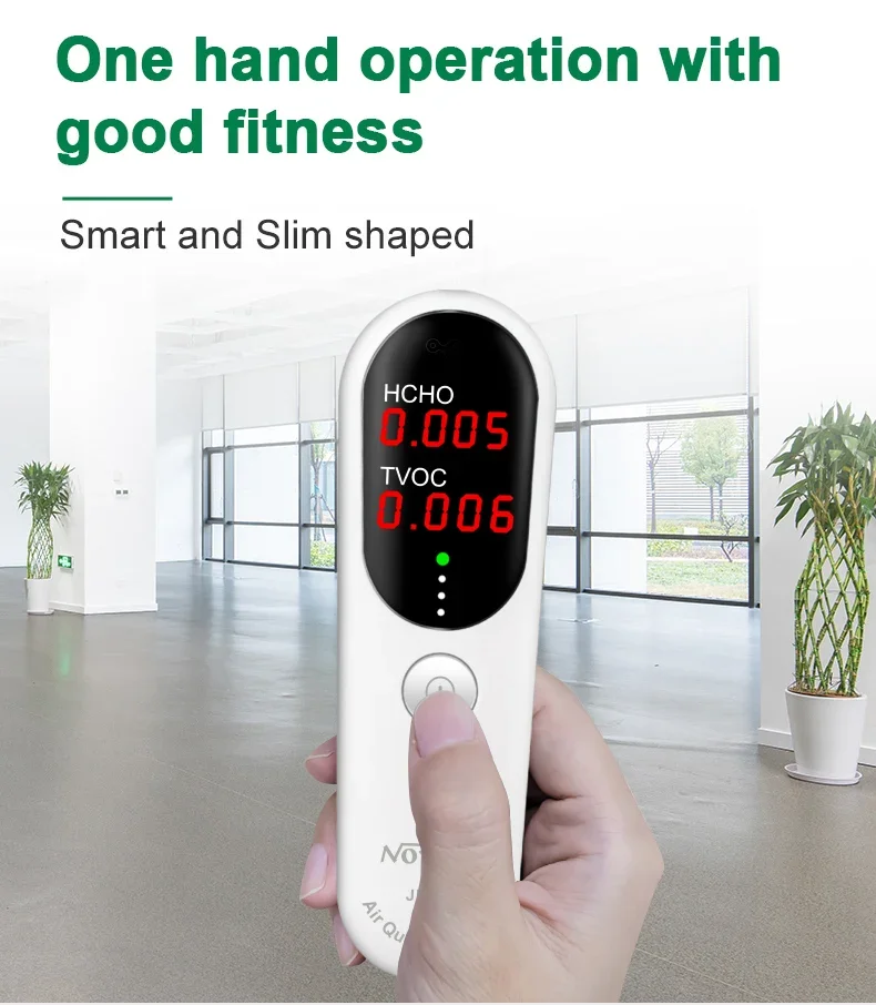 NOYAFA JMS11 Digital Air Quality Monitor Formaldehyde TVOC Meter Portable Sensor