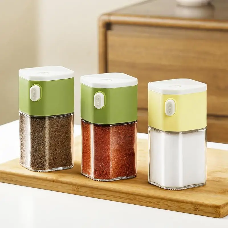 Salt Dispenser Seasoning Bottle 0.5g Quantitative Food Jars & Canisters Salt Shakers For Precise Measuring Shaker Bottle