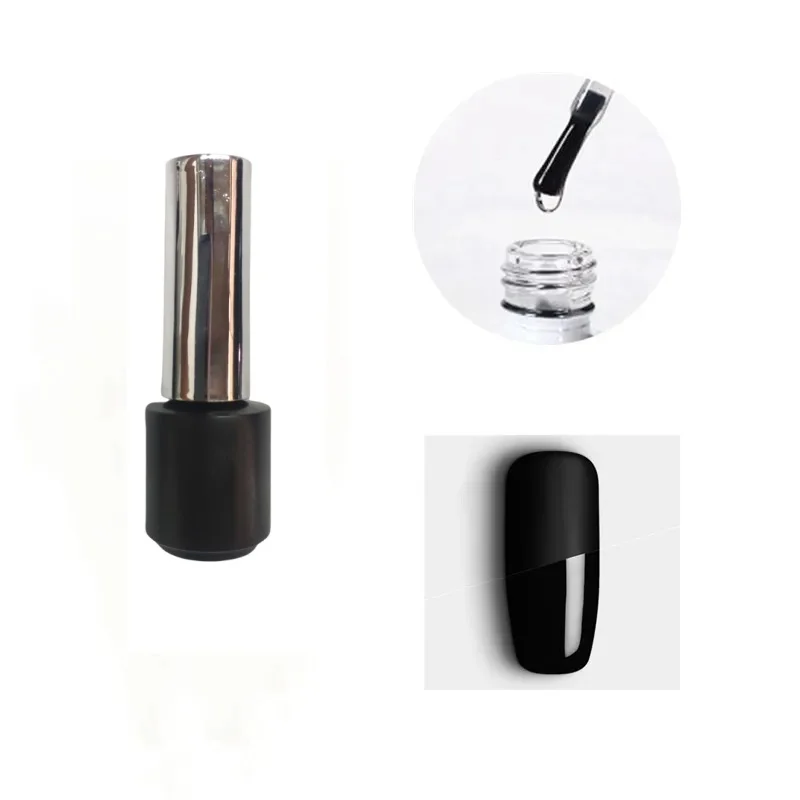 Hot Sales Matte Top Coat UV Gel Nail Polish Transparent top Gel 8ml 4pcs/set 5