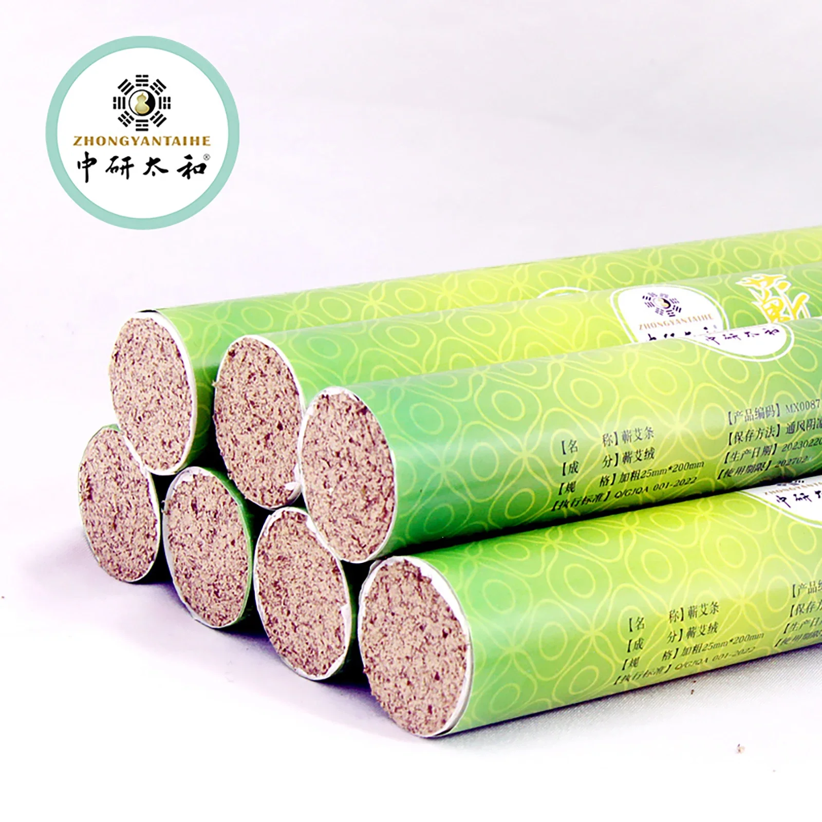 Zhongyan Taihe Thickened Qi Moxa Stick Health Care Acupoint Heating Therapy Moxa Stick