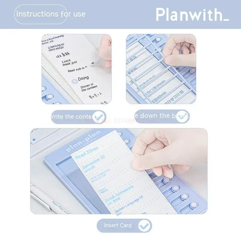 Ins Daliy Task Planning Board Checklist Memo Boards Detachable Boards Peg Board Chores Management Schedule Wall Decoration