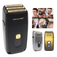 KULILANG R11(F) Professional Beard Trimmer for Men Reciprocating 3-Blade Shave System Hair Clippers Washable Electric Shaver 1