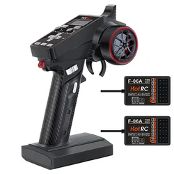 Advanced 6 - Channel 2.4GHz Remote Control Radio System with LCD Display and Receiver (CT - 6A with 2RX)