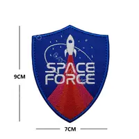 Buy "US Space Force Space Logo Embroidered Badge | Military Morale Patch for Jackets & Gear | Magic Fabric Decal" Online - Image 2