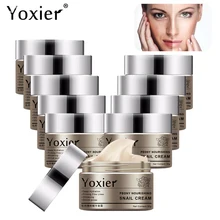 

Yoxier Face Cream Anti-Wrinkle Nourish Repair Anti-Aging Acne Treatment Brighten Hyaluronic Acid Snail Peony Skin Care 10Pcs