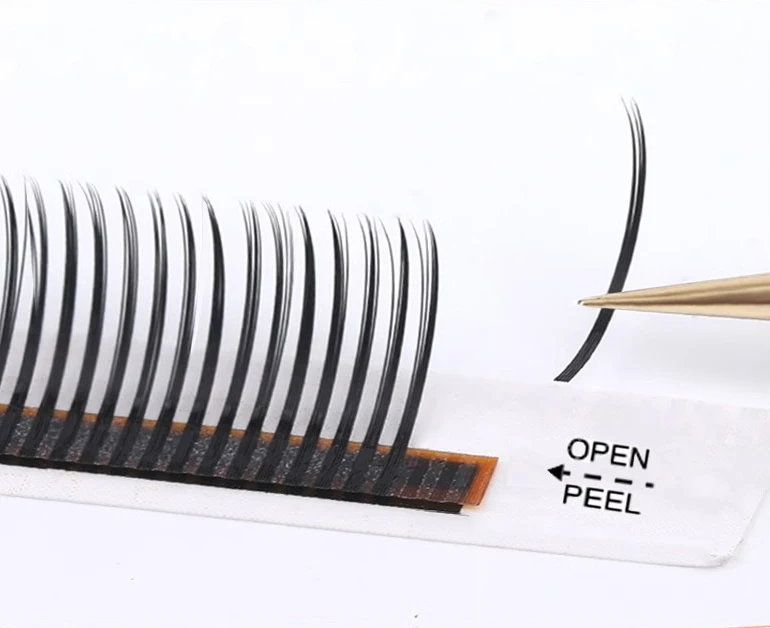 Flora Lashes Easy Fan Eyelash Extensions - Premium Volume Collection with Natural Soft Finish
