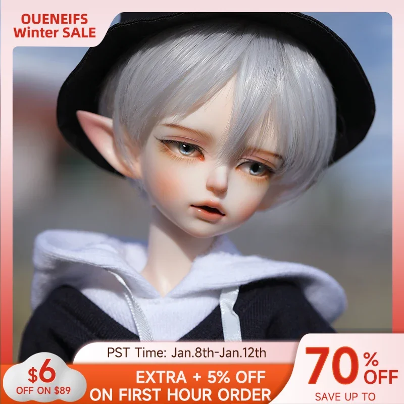 

Renan BJD Doll 1/4 Dolls Resin Toys Little G Surprise Gift for Girls MSD Boy Body Doll Male Fashion Model