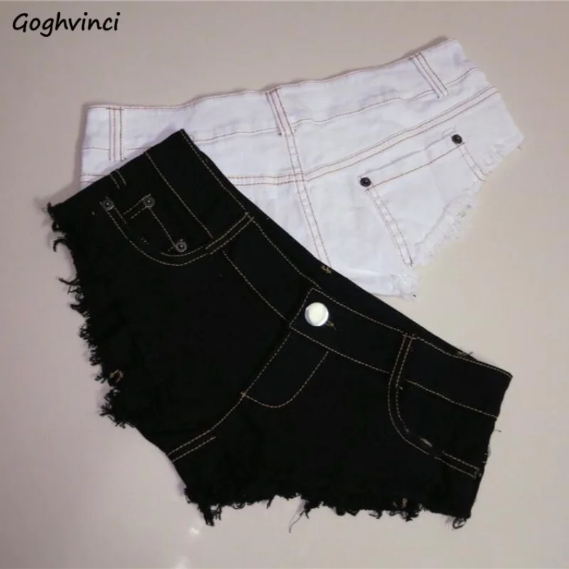 

Low Waist Shorts Women Hot Summer Chic Sexy Party Ladies Trouser Denim Simple Streetwear Y2k Vintage American Style Teens Gothic