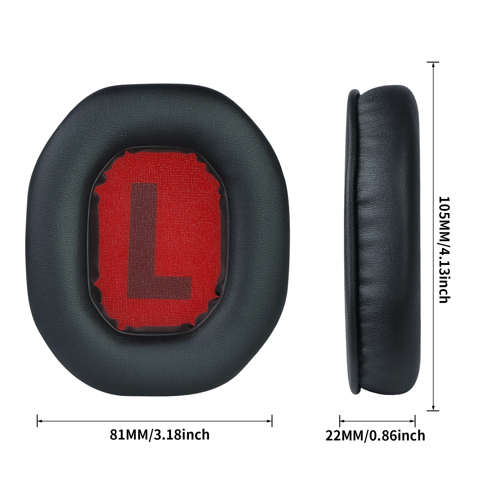Replacement Headphone Earpads Cushions Cover Ear Pads for Teufel Massive Teufel Cage Headphones