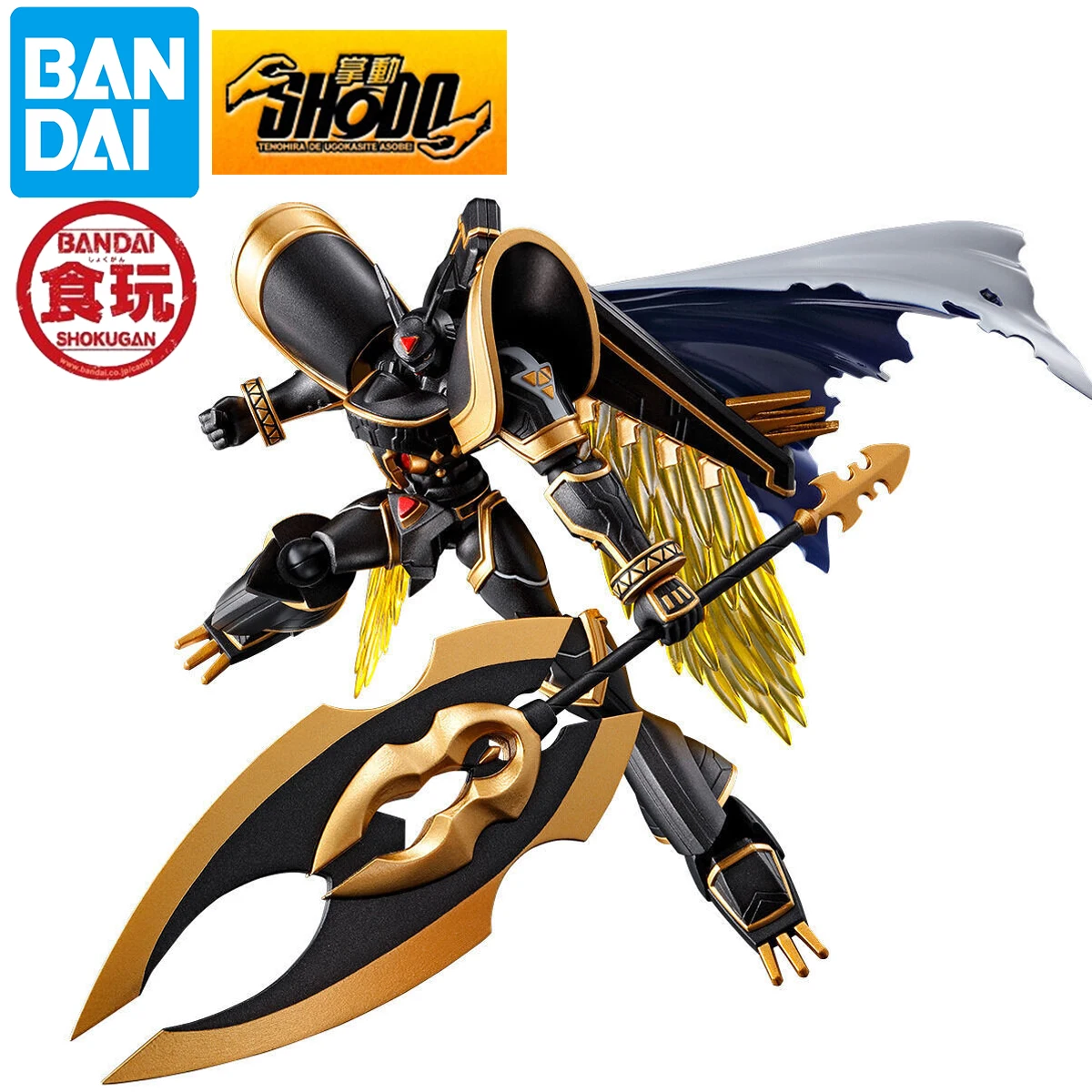 

In Stocck Bandai SHODO: Digital Monster X-Evolution Alphamon Ouryuken ver. LIMITED EDITION Model Toys Action Anime Figures