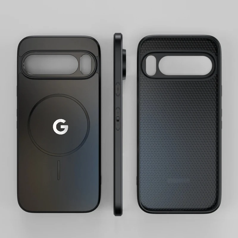 Enhanced Magnetic Phone Case with MagSafe Wireless Charging - Shockproof and Anti-Drop Protection