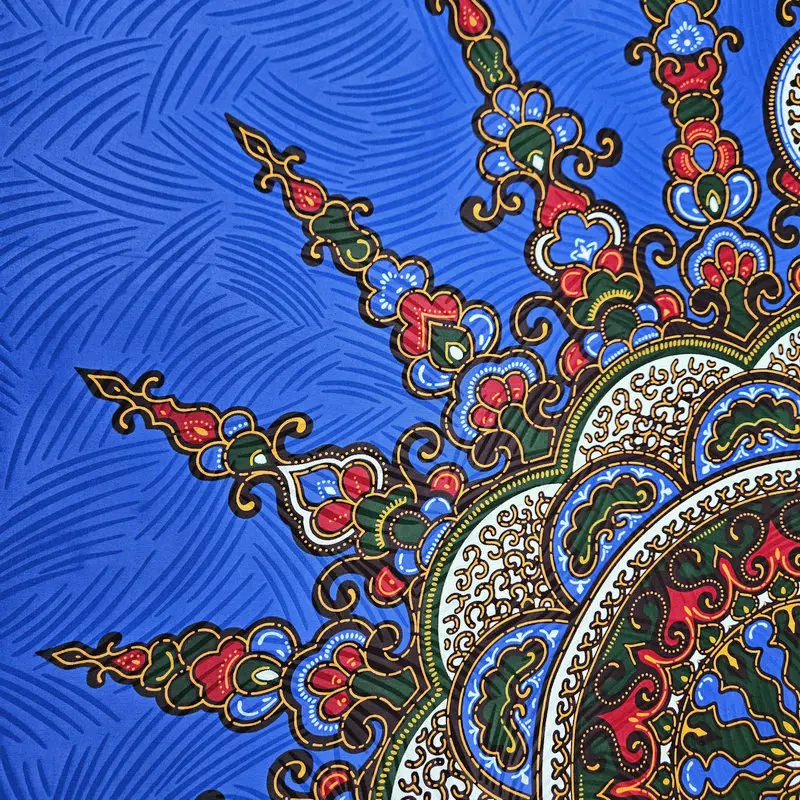 Klassisches Design, indonesischer Super-Java-Wachsblockdruckstoff, afrikanischer Batikstoff, zur Herstellung von Kleidung, Wickeltüchern, Kleidern, 6 Yards. – Detail 32