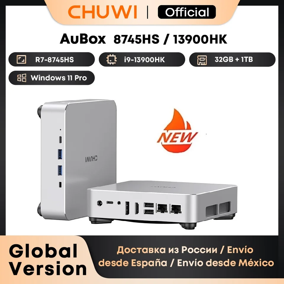 透けちゃん【ミニPC】AuBox Ryzen 7 8745HS 32GB AuBox AMD Ryzen™ 7 8745HS – CHUWI Global Store