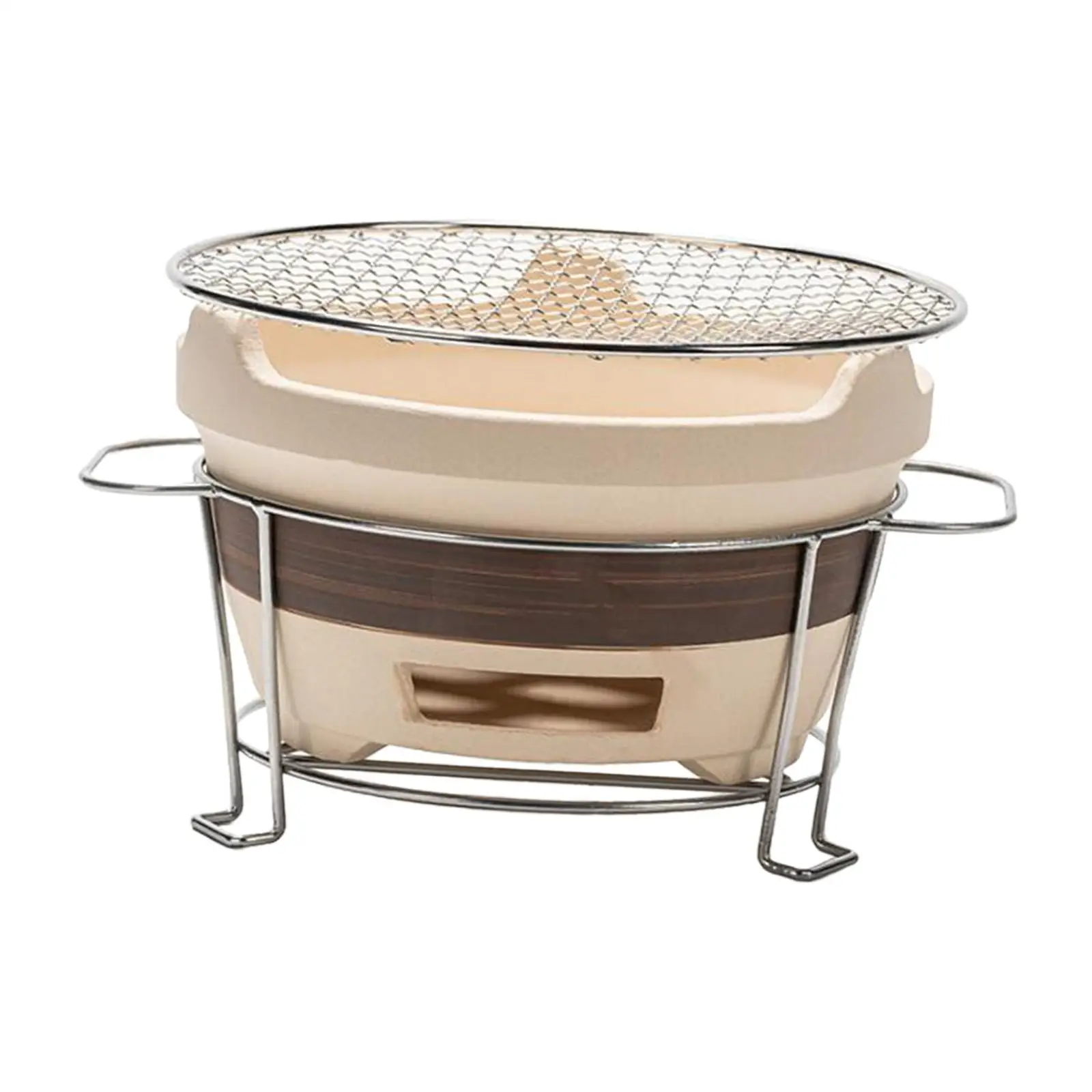 Portable Charcoal Grill Tabletop Grill Multipurpose Barbecue