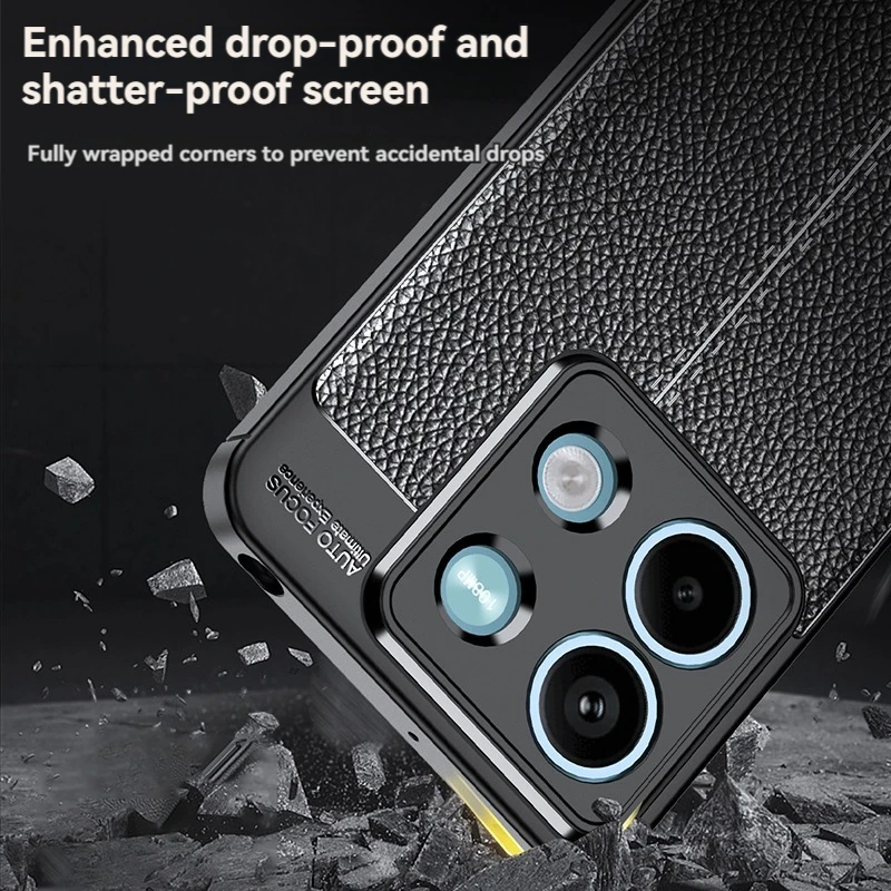 Premium Luxury Leather PU Case - Shockproof Soft Cover Coque s